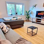 Ecocube 443 - Familie, 2zimmer, 3betten, Schlafsofa, Backofen, Tv, 6pers Daire Meppen