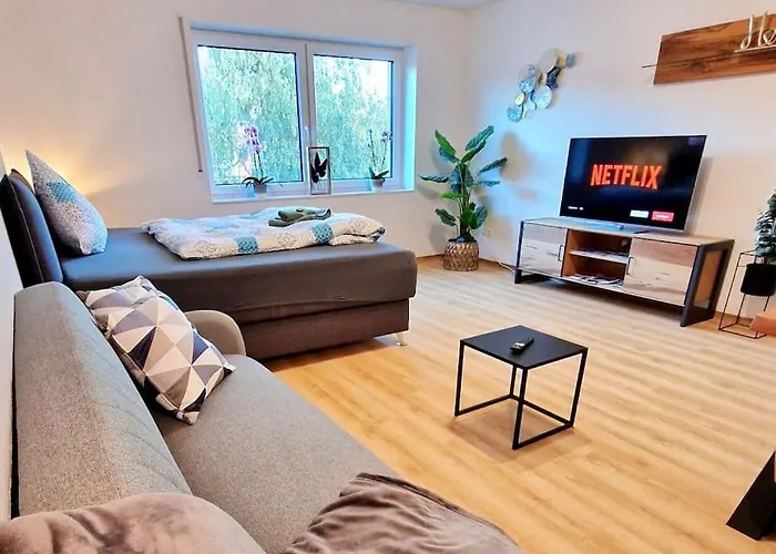 Ecocube 443 - Familie, 2zimmer, 3betten, Schlafsofa, Backofen, Tv, 6pers 公寓 梅彭